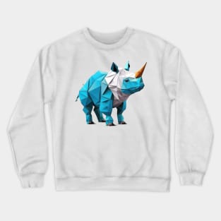 Fictional origami animal #15 Crewneck Sweatshirt